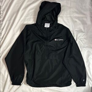 Champion Black Half-Zip Jacket